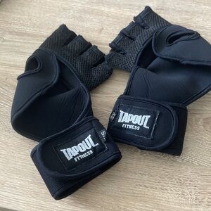 Black Fingerless Gloves